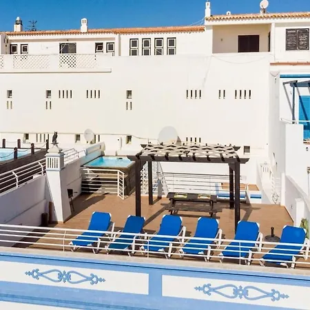 Refurbished Beachfront House, Pool, Ac, Wifi, Albufeira, Sea View Prázdninový dům