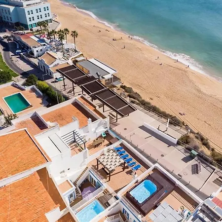 Refurbished Beachfront House, Pool, Ac, Wifi, Albufeira, Sea View Albufeira